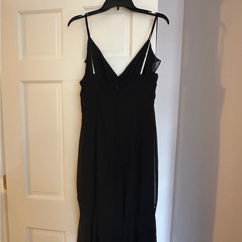 Express Black High Low Dress